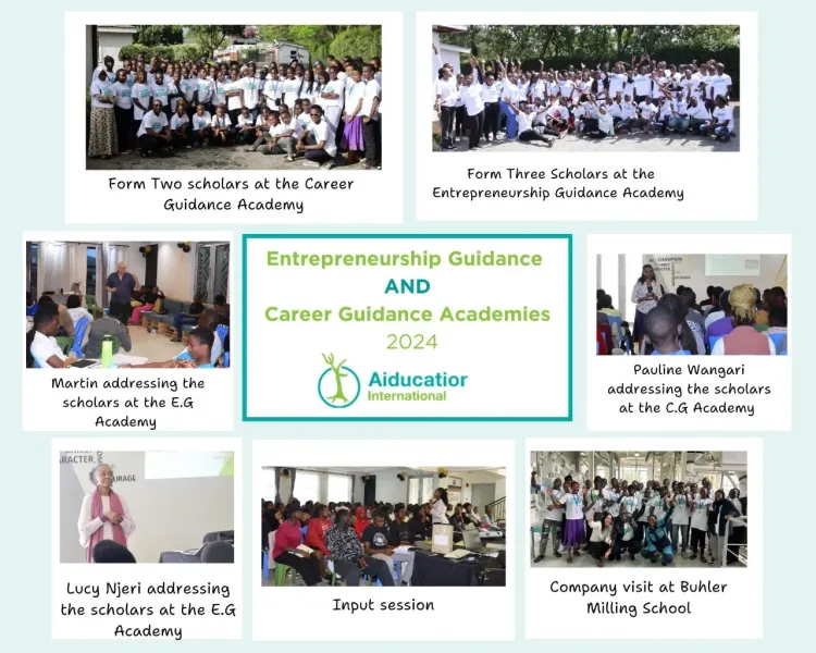 Rückblick auf die Mentorship Academies von Aiducation International für Highschool-Scholars in Kenia 